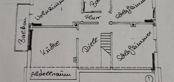 Moderne Dachgeschosswohnung (3 ZKB, Balkon, 104m² BF, 90m² WF)