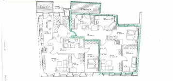 Sehr schöne 3-Raum-Wohnung mit Balkon und Kamin