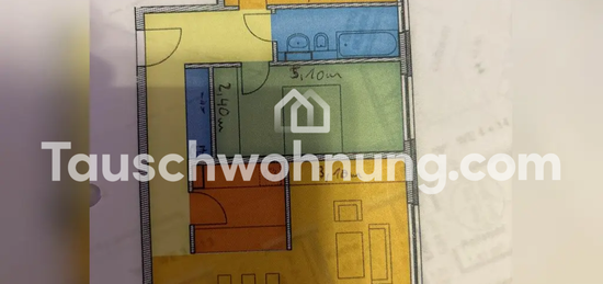 Tauschwohnung: 3 Raum Wohnung