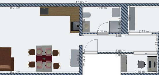 Exklusive 2,5-Raum-Dachgeschosswohnung in Filderstadt