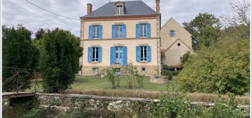 Dpt Allier (03), à vendre proche de Moulins - Maison de maître et  Moulin aménagé de 667 m2 - Terrain 3,52 ha