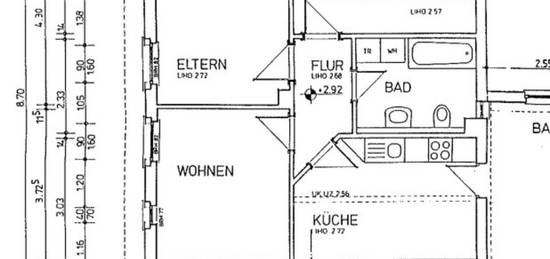 3 Zimmer Wohnung, Küche Bad zum 1.2.2025 in Dorn Dürkheim