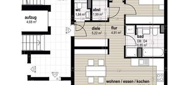 3-Zimmer-Wohnung mit gehobener Innenausstattung mit EBK in Neu-Ulm