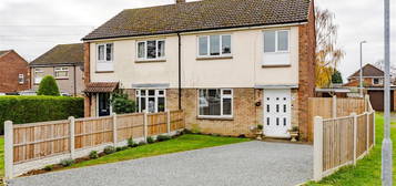 Semi-detached house for sale in Stovin Crescent, Winterton, Scunthorpe DN15