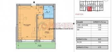 Oportunitate - 2 camere tip studio - Primaria Popesti