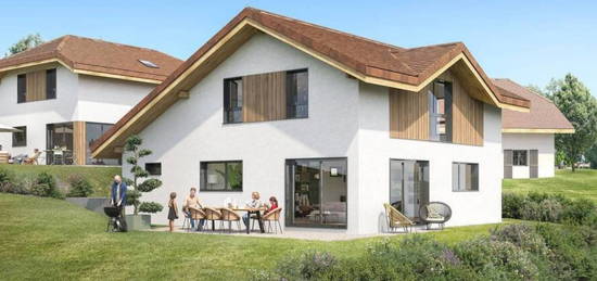 MAISON NEUVE - ANNECY / NONGLARD - MAISON 5 pièces de 122,25m2 + GARAGE 21m2 + PLACES PRIVATIVES EXTERIEURES 25m2