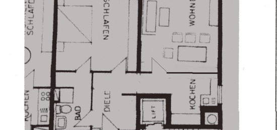 88690 Oberuhldingen: 2-Zimmer-Wohnung mit 2 Balkonen