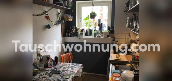 Tauschwohnung: Biete gemütliche 1-Zi-Whng gegen mind. 2 Zimmer