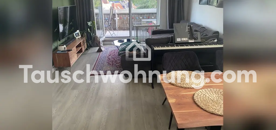 Tauschwohnung: Gemütliche, helle 75qm 2Z-Whg mit riesigem Sonnenbalkon