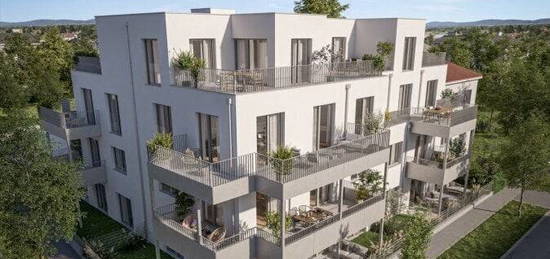 Erstbezug! Provisionsfreie Zweizimmerwohnung mit Balkon und Garagenplatz!