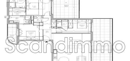 Vente appartement 4 Pièce(s)