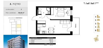 Złota 2 | 2B - 38,46 m2