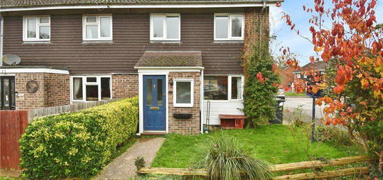 Terraced house for sale in Gurnays Mead, West Wellow, Romsey, Hampshire SO51