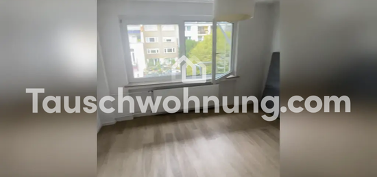 Tauschwohnung: 1 Zimmerwohnung gegen 2,5+ Wohnung