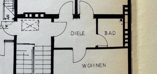 Dachgeschosswohnung 4.OG  2 Zimmer Essen Zentrum