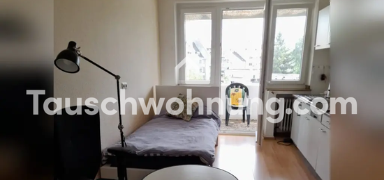 Tauschwohnung: Wohnung mit Balkon Düsseldorf 460 Euro Gesamtmiete