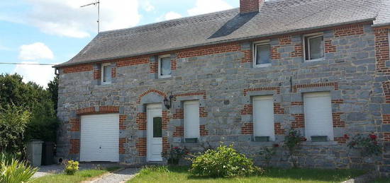 Maison briques et pierres, secteur campagne