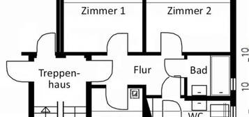 Geschmackvolle 2-Zimmer-Dachgeschosswohnung in Karlsruhe