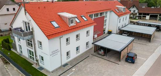 AMG | *Neubau* schöne 2-Zimmer-Erdgeschosswohnung in Seniorenwohnanlage in Wehringen
