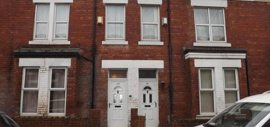 Terraced house to rent in Cardigan Terrace, Heaton, Newcastle Upon Tyne NE6