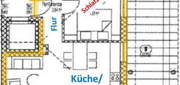 Hochwertige 2-Zimmer-Wohnung für Singles in FFB/Buchenau