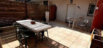 Appartement F2 rdc , terrasse et jardin