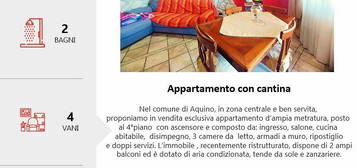 Appartamento ristrutturato con 3 camere