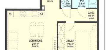 2 Zimmer Wohnung mit Loggia ( Neubau)