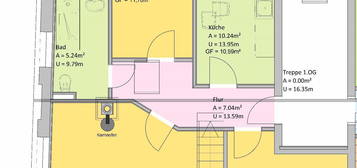 3-Raum Dachgeschosswohnung nahe Innenstadt