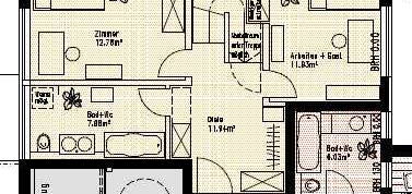 Stilvolle, lichtdurchflutete 4-Zimmer-Maisonette-Wohnung mit 2 Dachterrassen, befristet für 1 Jahr