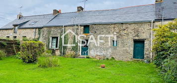 Maison en pierre offrant un beau potentiel