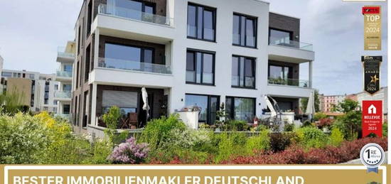 1.Seereihe mit Seeblick ! Traumhafte altersgerechte 3-Zimmer-Maisonette- Wohnung direkt am Schweriner See