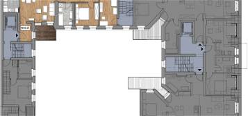 (53/21) 3 - Zimmerwohnung mit Terrasse hochwertig Saniert Altbau in Magdeburg Buckau
