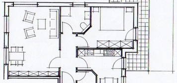 Top geschnittene Wohnung mit Dachterrasse