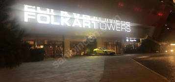 FOLKART TOWERS EŞYALI 2+1 DENİZ CEPHELİ AÇIK BLKONLU DAİRE