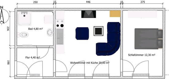 Barrierefreie Erdgeschoss Wohnung in Wittenberge