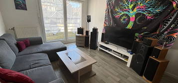 Appartement  à louer, 2 pièces, 1 chambre, 43 m²