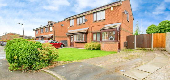 Semi-detached house for sale in Brent Close, Bradley Fold, Radcliffe, Greater Manchester BL2