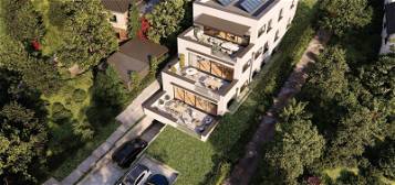 Magellan Real Estate GmbH: Moderne Eleganz im Grünen, Exklusive Obergeschoss - Neubauwohnung mit Panoramablick in Lütjensee