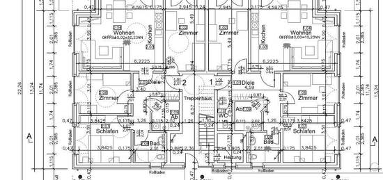 Erstbezug: Ansprechende 4-Zimmer-EG-Wohnung mit gehobener Innenausstattung mit EBK