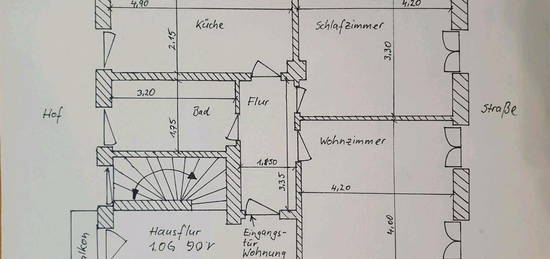 Zweiraumwohnung in Dippoldiswalde möbliert Dipps 2 Raum Wohnung