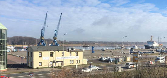 2 Raum Wohnung Rostock KTV am Kanonsberg. Warnow Blick Stadthafen.