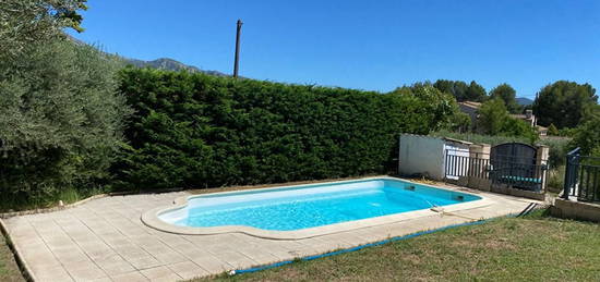 Villa neuve Lascours  130 m2 + 110 m2 piscine