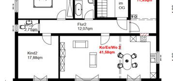 Wohnung 110 m² in Schrobenhausen, 1. OG, Erstbezug nach Sanierung