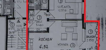 gepflegte ETW mit PKW-Stellplatz