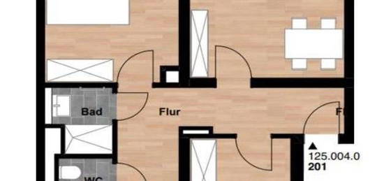 Sanierte 3 Zimmerwohnung mit Stellplatz