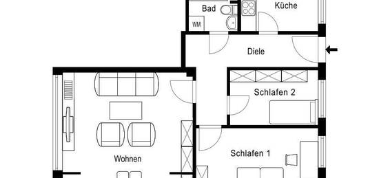 Modernisierte Stadtwohnung in zentraler Lage