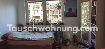 Tauschwohnung: 1 Zimmer Wohnung mit Balkon und Badewanne