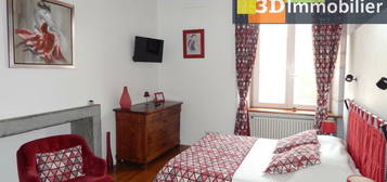 VENTE CHATEAU-CHALON (39), À VENDRE maison de caractère 400 m², 5 chambres d'hôtes + logement privé