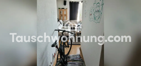 Tauschwohnung: Praktische Einraumwohnung in Laufnähe zur Altstadt und Elbe